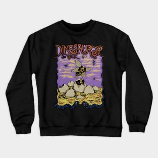 Dino purple Crewneck Sweatshirt